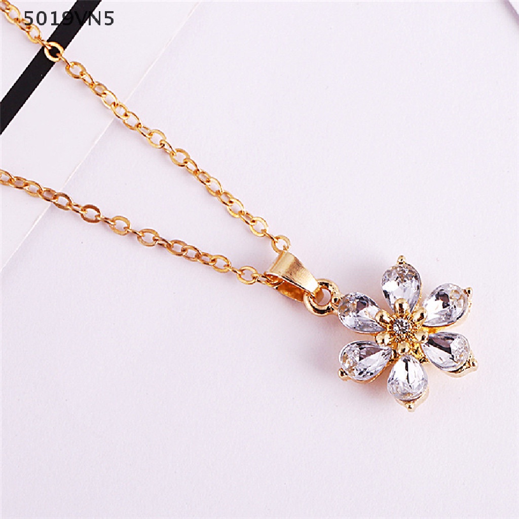 Set Dây Chuyền + Bông Tai + Vòng Tay Mạ Vàng Đính Đá Thời Trang