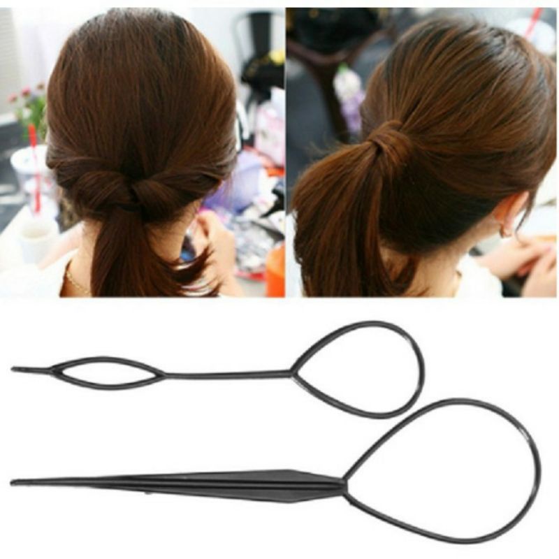Combo 5 dụng cụ búi tóc cho bé sang chảnh