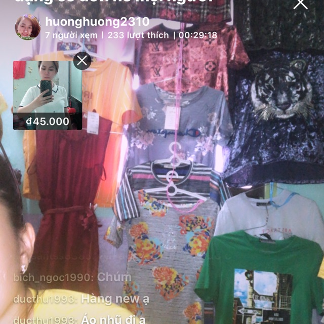 Áo thun nam khách đặt live ( Jamesbily)