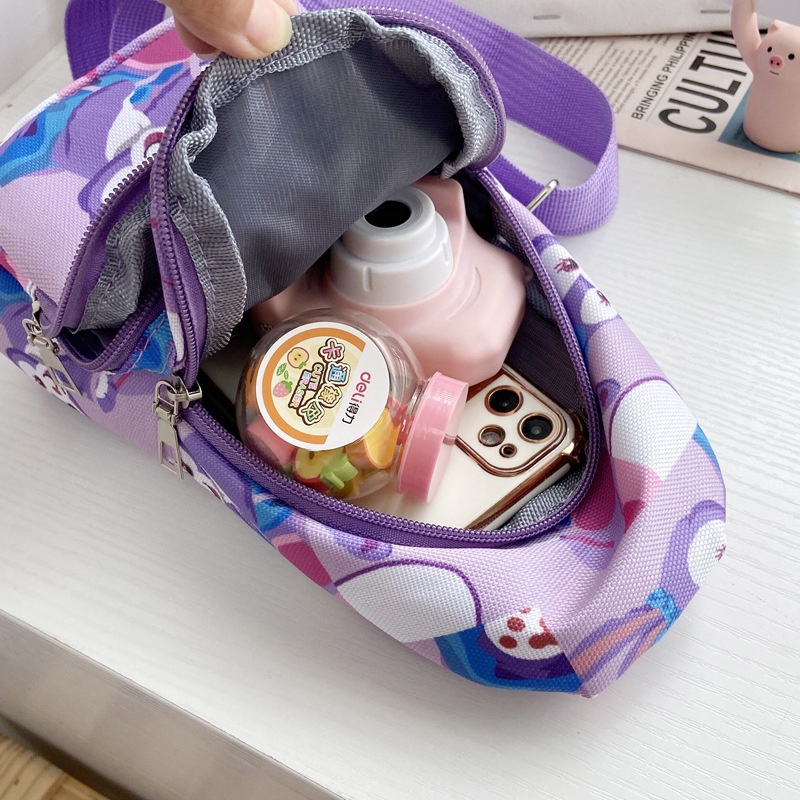 Túi Đeo Chéo Hoạt Hình Xinh Xắn Cho Bé