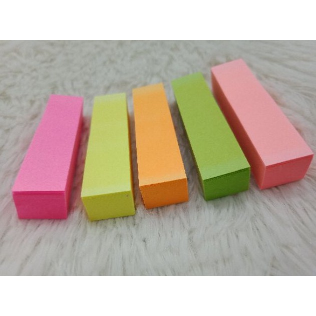 Giấy nhớ - Giấy Note Pronoti 5 màu Neon Flag Sản phẩm được làm từ chất liệu giấy tốt, bền, hạn chế phai màu.