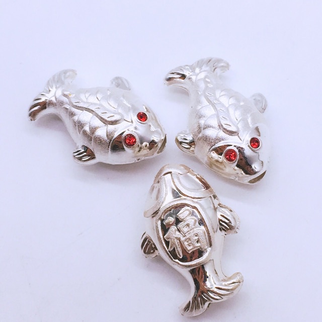 CHUYÊN SỈ  Charm cá bạc hàng siêu đẹp - Bạc tốt loại 1, PH161