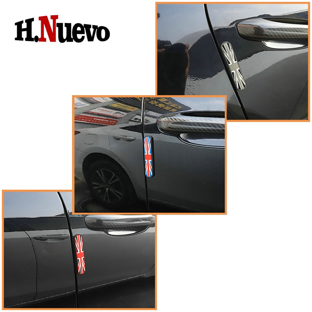Set 2 Miếng Dán Cao Su Chống Trầy Xước Cho Cửa Xe Ô Tô MINI Cooper