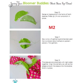 Rập giấy quần áo búp bê M2