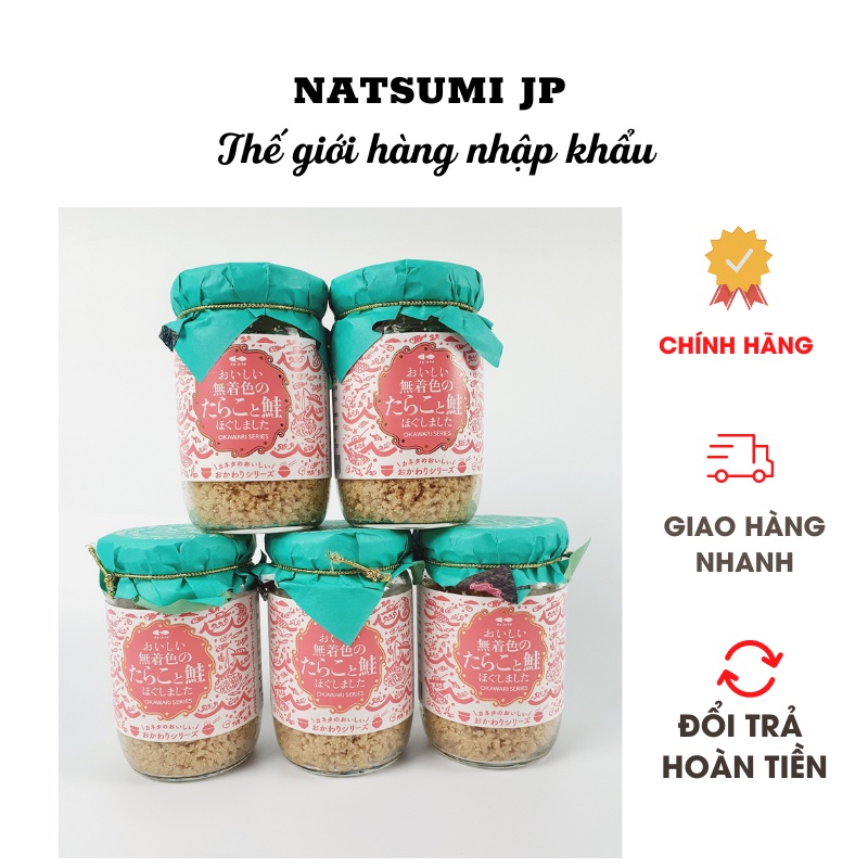 Ruốc Cá Hồi Mix Trứng Cá Tuyết Nhật Bản Cho Bé Ăn Dặm