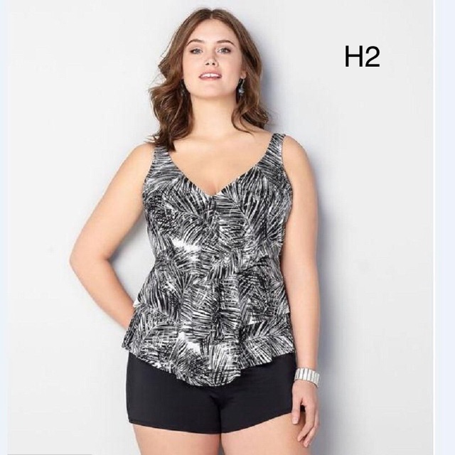 [BIG SIZE ĐẾN 100KG] 👙Sét Đồ Bơi Nữ Bộ Bơi Rời Thun 4 Chiều Cao Cấp Cho Bạn Nữ Béo - Lucky Girl shop | BigBuy360 - bigbuy360.vn