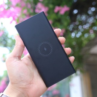 Pin sạc dự phòng không dây Xiaomi 10000mAh 2019 - Sạc dự phòng tích hợp sạc không dây 10000mAh Xiaomi lite