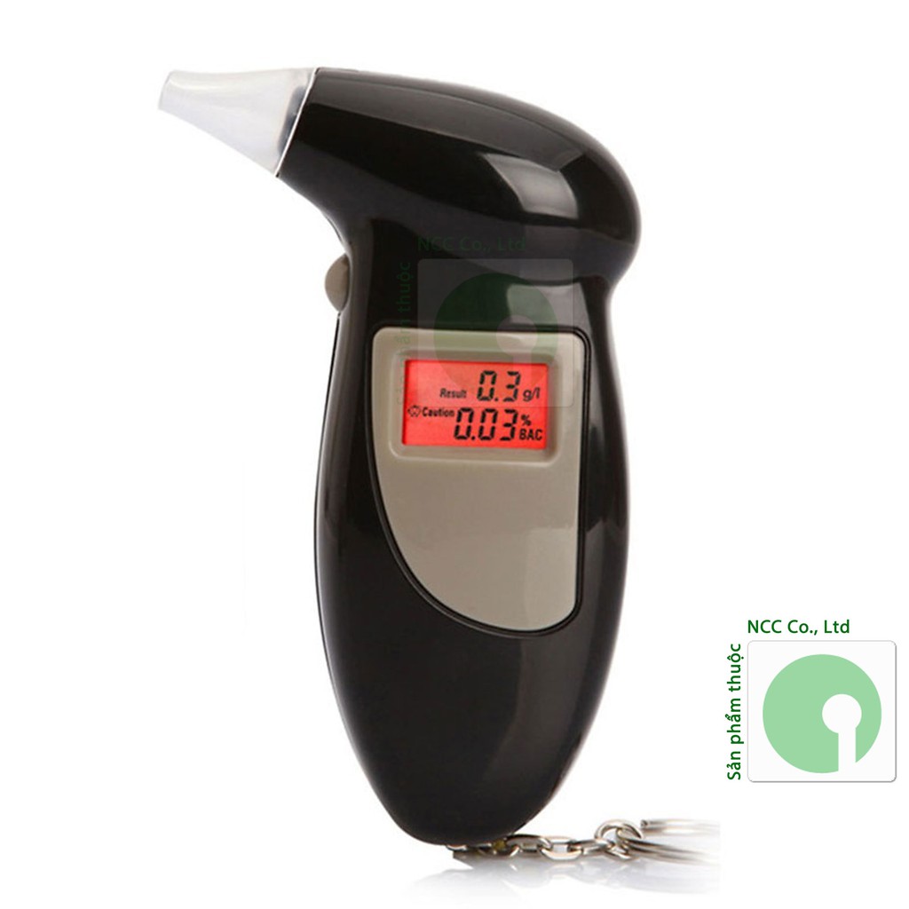 Máy Kiểm Tra Nồng Độ Cồn Phân Tích Hơi Thở Alcohol Tester Màn Hình LCD Điện Tử Cực Kì Chính Xác - NLVQ-3453-KTDC