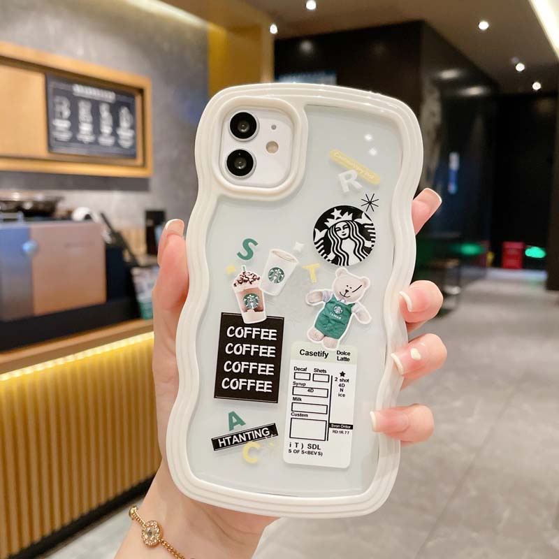 Ốp Điện Thoại TPU Silicon Mềm Chống Bụi Bẩn Chống Sốc In Hình Gấu Cho IPhone 13 11 12 Pro Max 7 8 Plus X XR XSMAX