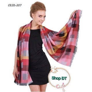 Pashmina ca rô cao cấp