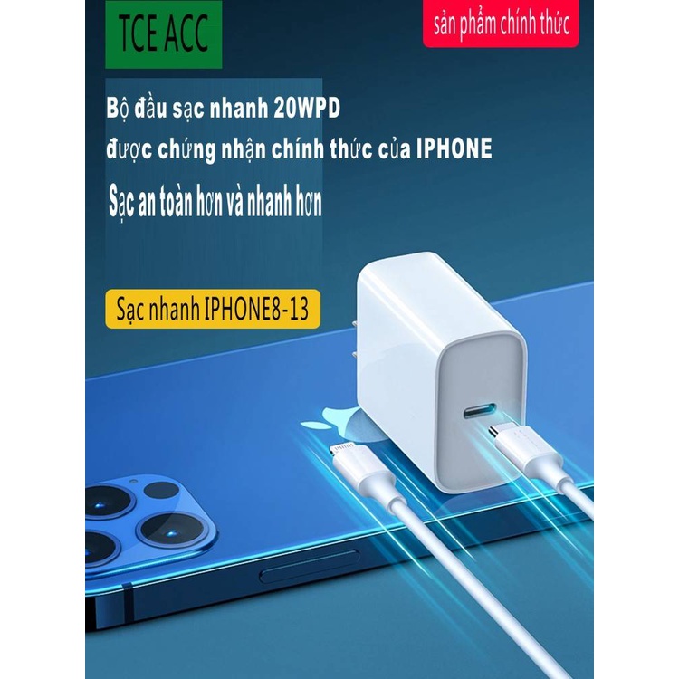 [PD20W] Bộ sạc nhanh IPHONE  sạc dự phòng  cốc sạc nhanh  IPHONE 13 8 xs xsmax 11 12 promax/IPAD/SWITCH  sạc iphone