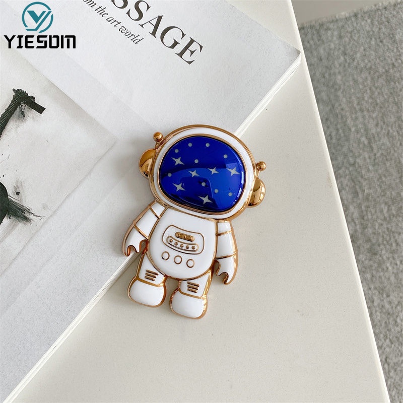 Giá Đỡ Điện Thoại Hình Phi Hành Gia Hoạt Hình Sang Trọng Có Thể Gấp Gọn Tiện Lợi