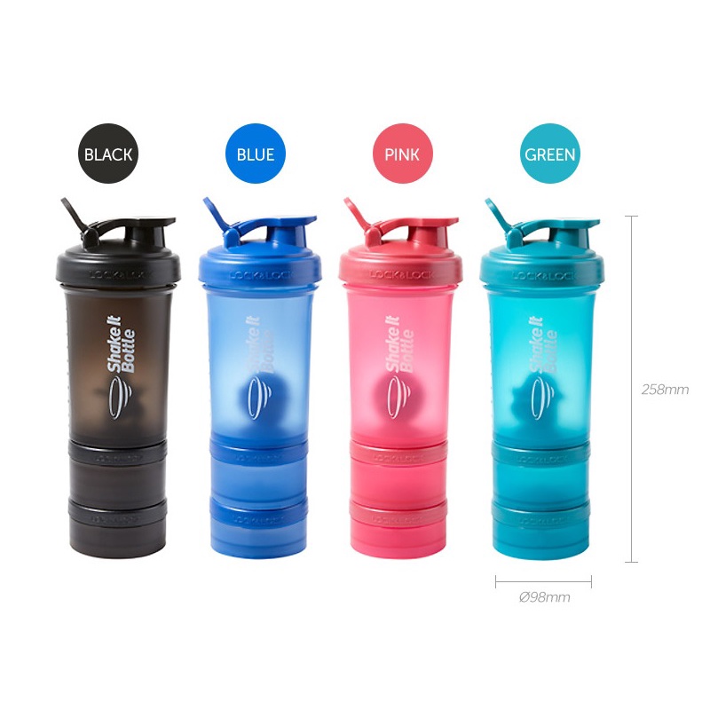 [ LOCK&LOCK ] Bình Lắc SHAKE IT Lock&Lock - 600ml HAP945