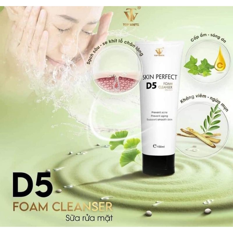 Sữa rửa mặt D5