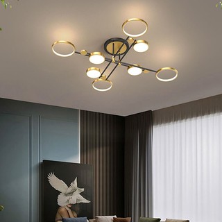 Đèn trần LED GOSET kiểu dáng độc đáo, hiện đại với 3 chế độ ánh sáng.