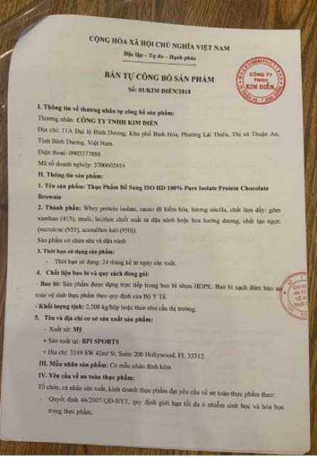 Sữa Tăng Cơ 500gam ISO HD BPI Whey Protein Gói Dùng Thử