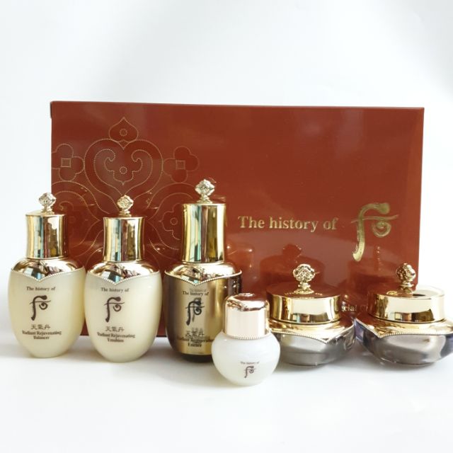 Set Radiant WHOO Tái Sinh Đông Y Cao Cấp Hoàng Cung (6 sản phẩm)