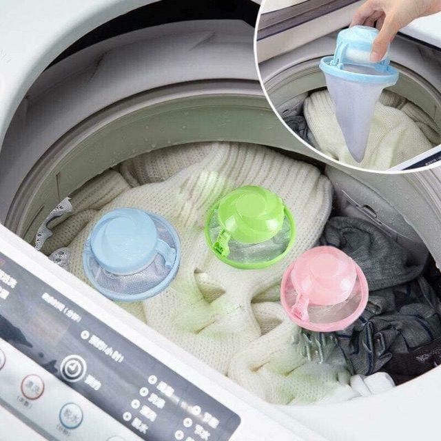 PHAO LỌC THÔNG MINH loại bỏ đến 90% những Lông - Bông - Tóc thoát ra từ quần áo trong quá trình giặt mà máy