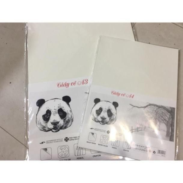 Tập giấy vẽ  Sakura A3-A4🔥chuyên dùng vẽ chì🌈 vẽ màu nước💦 chất lượng đẹp