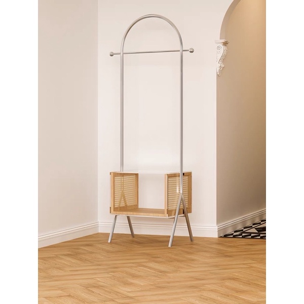 Kệ treo đồ Mây cao cấp - Wooden Shelf