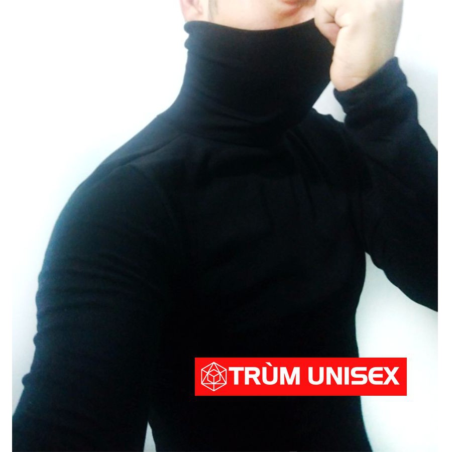 [Hình Thật] Áo Thun Nam Tay Dài Cổ lọ | BigBuy360 - bigbuy360.vn