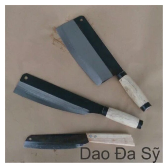 Bộ 3 dao làm bếp chuẩn Đa Sỹ