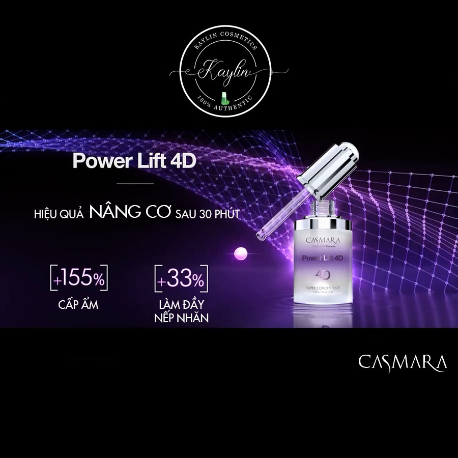 Huyết Thanh Siêu Cô Đặc Nâng Cơ Casmara Power Lift 4D Hiệu Quả Như Tiêm Botox - PQ65