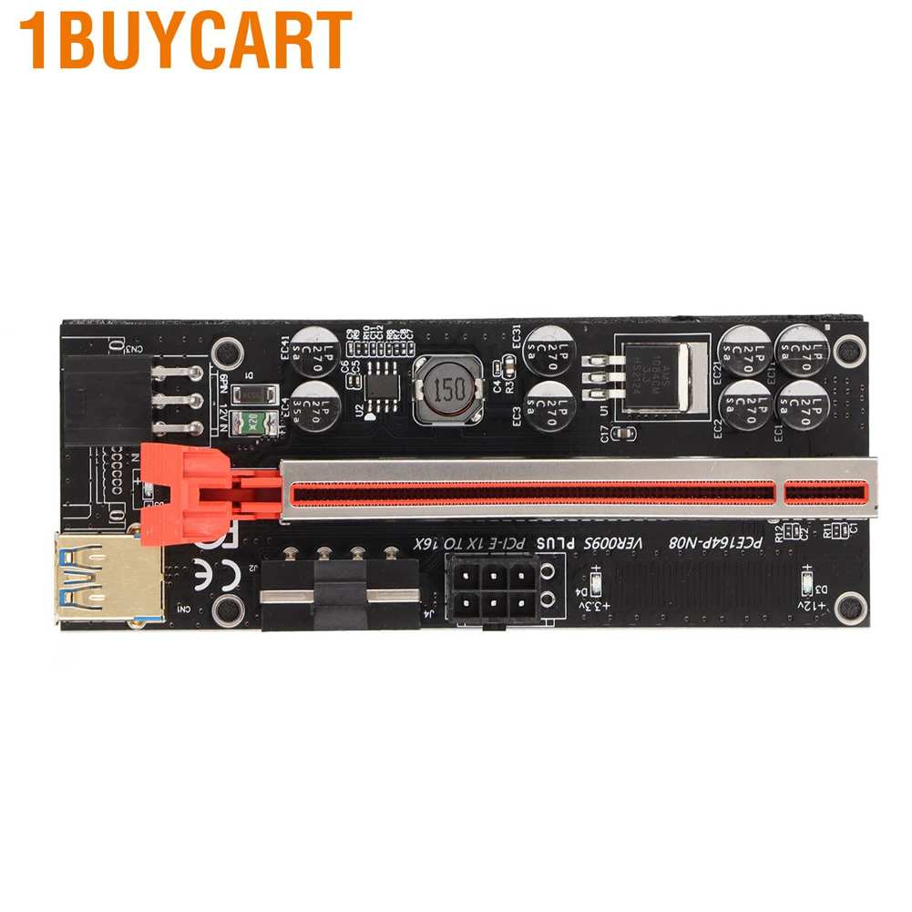 Thẻ chuyển đổi PCIE 1X sang 16X dễ vận hàng 4 tụ FP hiệu suất cao