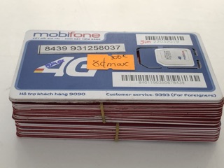 Sim Mobifone 8dmax 3G/4G
