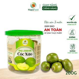Cóc xào cay 200g HAPUFOOD, thơm dẻo, đảm bảo VSATTP- Đồ ăn vặt cho mẹ và bé