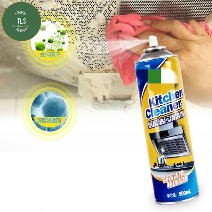 NEW+ Dung Dịch Xịt Rửa Làm Mới Dụng Cụ Nhà Bếp Kitchen Cleaner Hàn Quốc 500Ml, Tiện Dụng Cho Căn Bếp Của Bạn