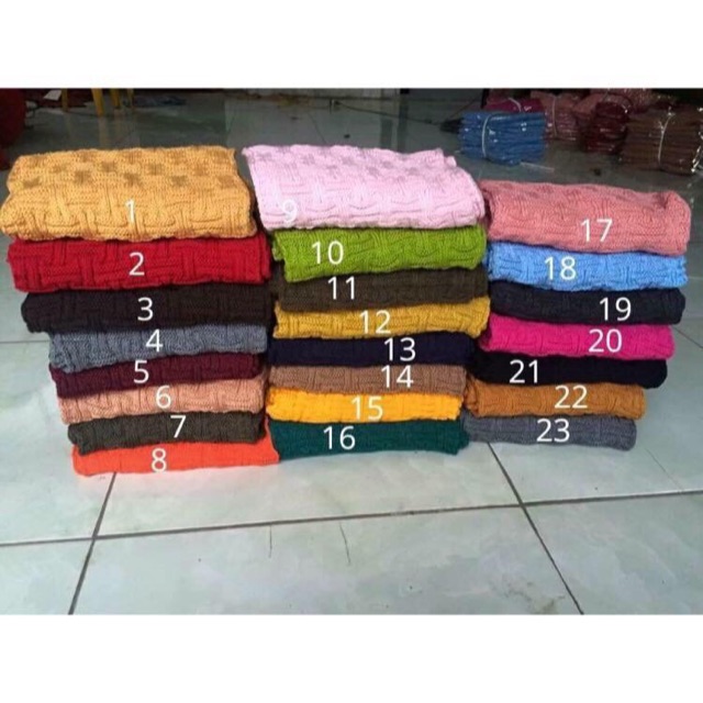 Combo 10 khăn len ống