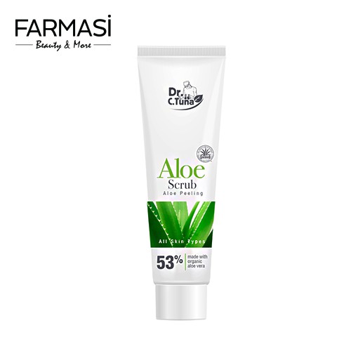 [Date 08/2021] Tẩy Tế Bào Chết Chiết Xuất Nha Đam 50% Farmasi Aloe Scrub 75ml