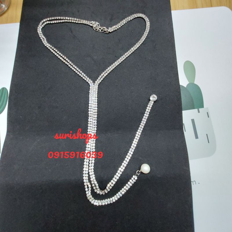 Vòng cổ Chocker Dài Lấp Lánh Hàng Đẹp Giá Tốt