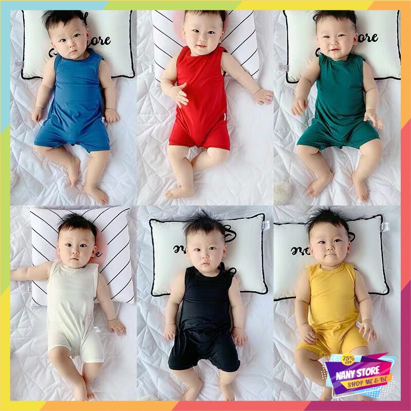 [Hàng VNXK] Body Đùi Cotton Cho Bé Gái Bé Trai Từ 6-16 Kg