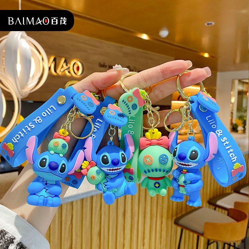Móc Khóa Hình Nhân Vật Stitch Dễ Thương