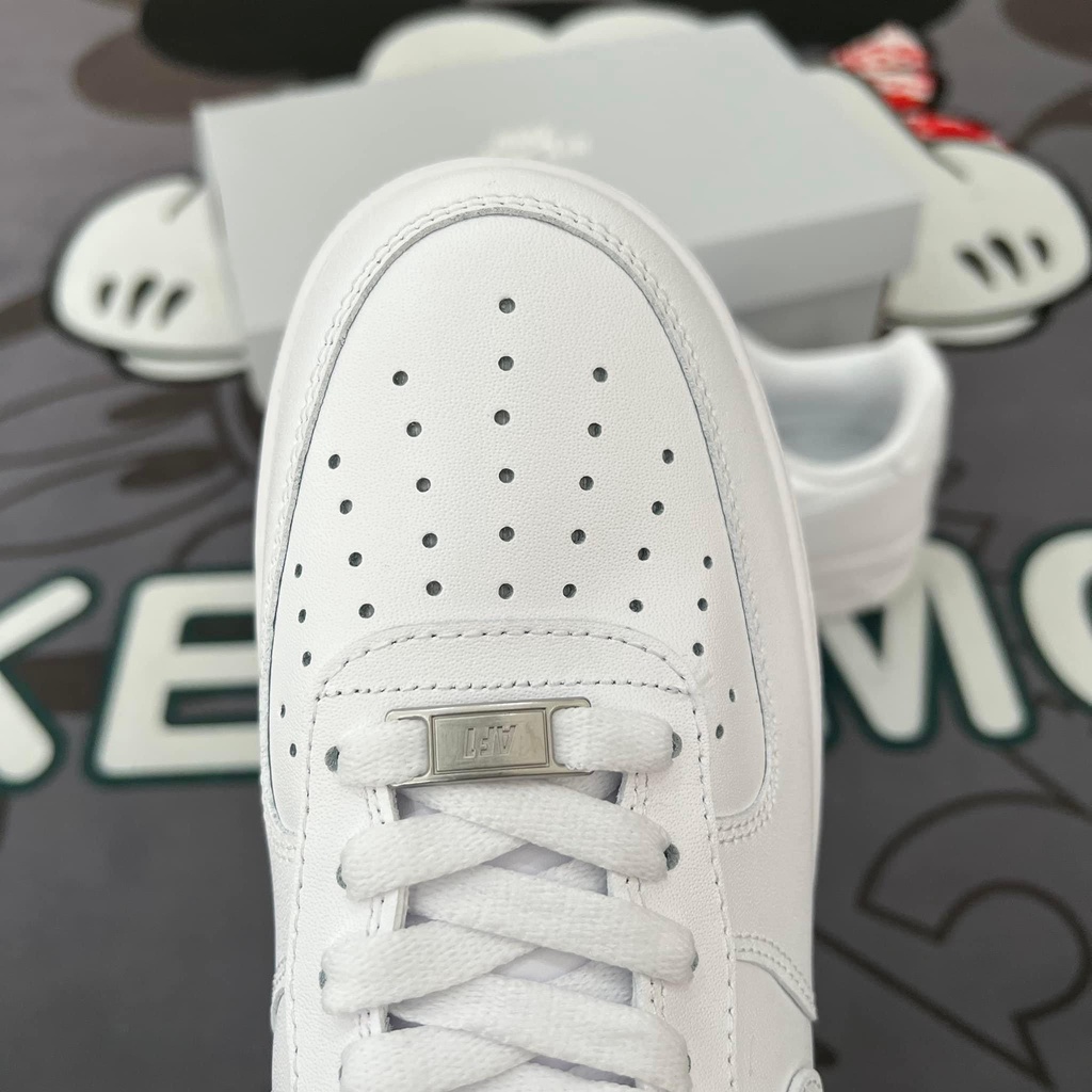 Giày Nike Air Force 1 AF1 Trắng, giày sneaker trắng nam nữ Cao Cấp full phụ kiện tặng kèm box bảo vệ