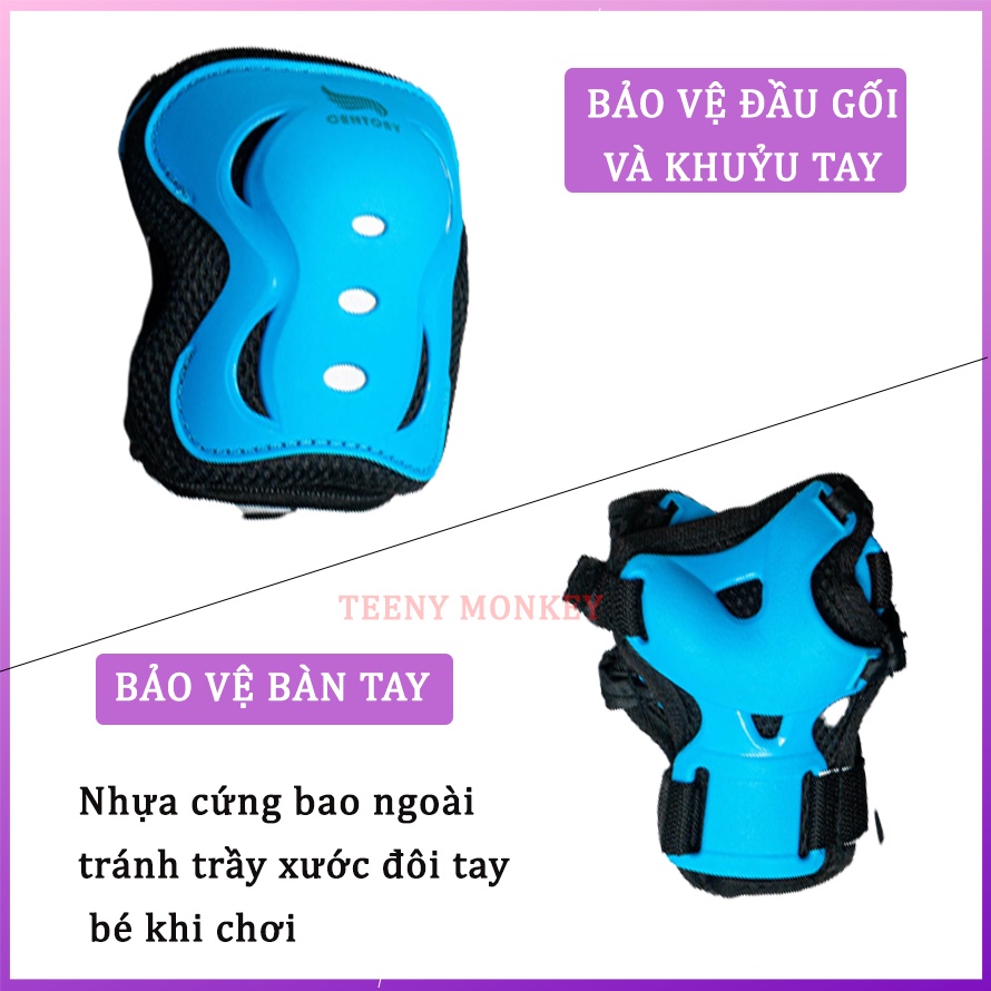 [BỘ 6 MÓN] Bảo Hộ Chân Tay Trẻ Em Cao Cấp Centosy cam kết hàng chính hãng