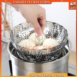 Vĩ hấp inox xòe đa năng
