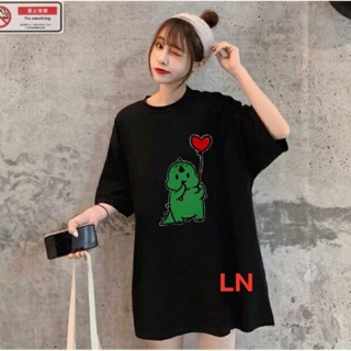 Áo phông khủng Long thả tim đỏ LN12