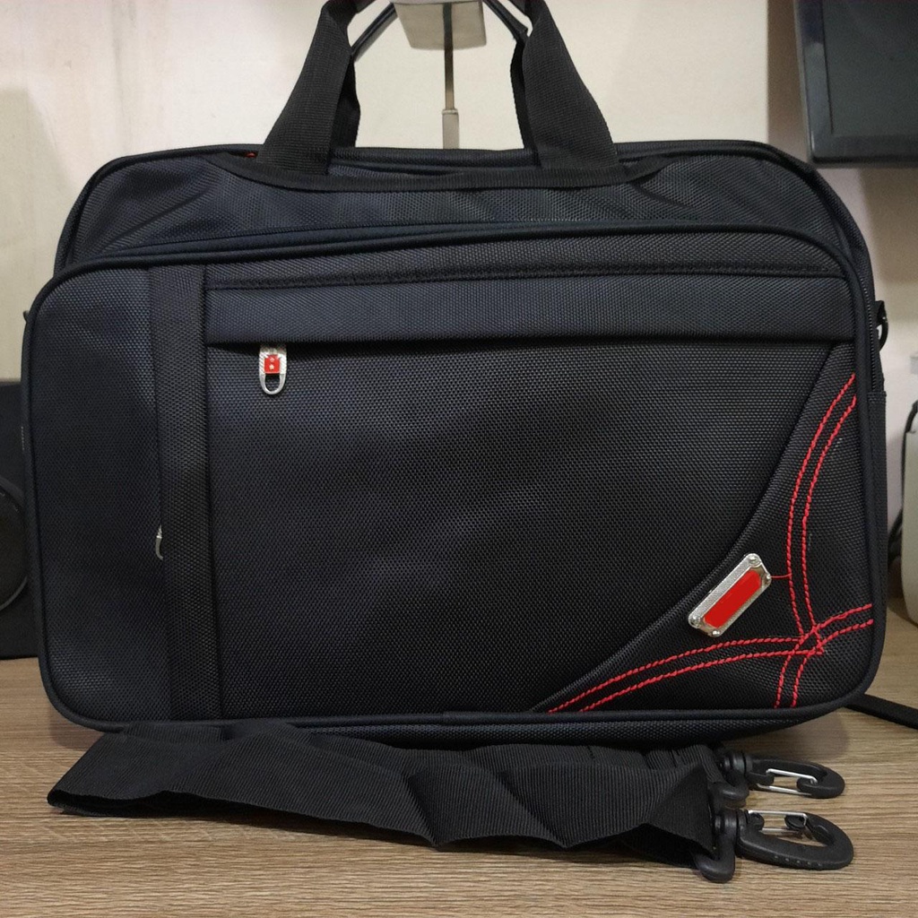 Cặp học sinh đa năng đeo chéo balo 17 inch chất Dù Xốp Thái viền hoa văn cao cấp H1991 {SIÊU SALE}