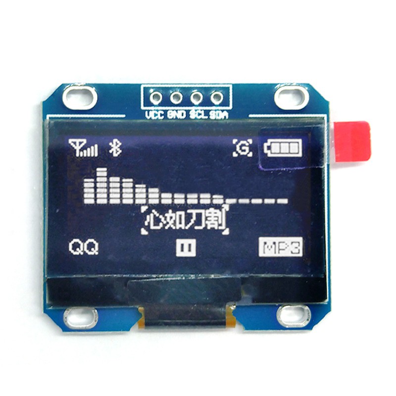 1.3 inch OLED IIC Serial Display Module Trắng 128X64 I2C SH1106 12864 Bảng màn hình LCD