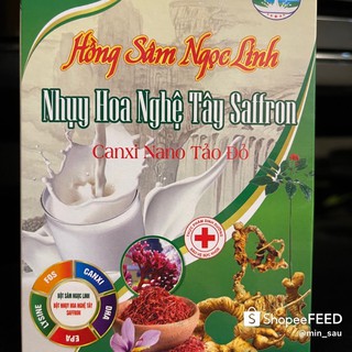 Hồng sâm Ngọc Linh nhuỵ hoa nghệ tây Saffron