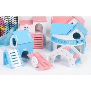 Nhà gỗ DIY cho hamster