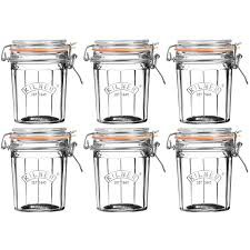 Hũ Thủy Tinh Kilner Vát Cạnh - 0.45L