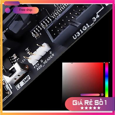 BỘ KIT 4 FAN LED RGB + HUB GAMDIAS M2-1204R - CHÍNH HÃNG