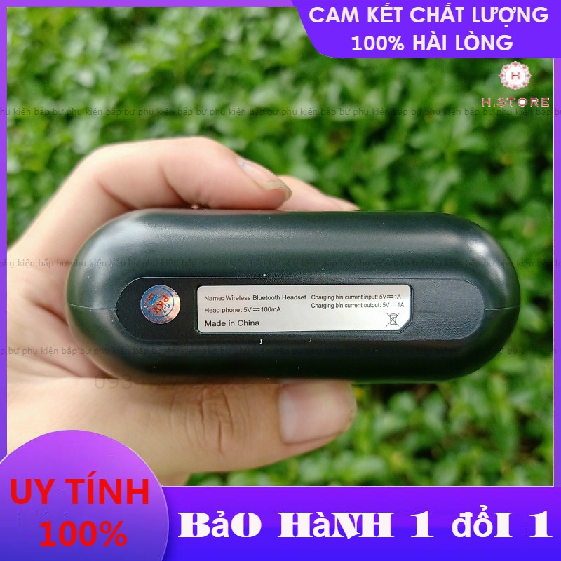 Tai nghe Bluetooth 5.0 F9 BẢN QUỐC TẾ 2020 - nút cảm ứng - Pin 280 giờ - Kèm sạc dự phòng