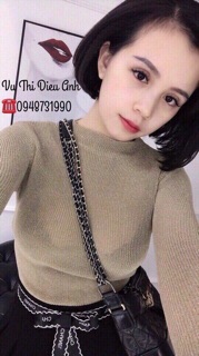 Áo len nhũ siêu sang