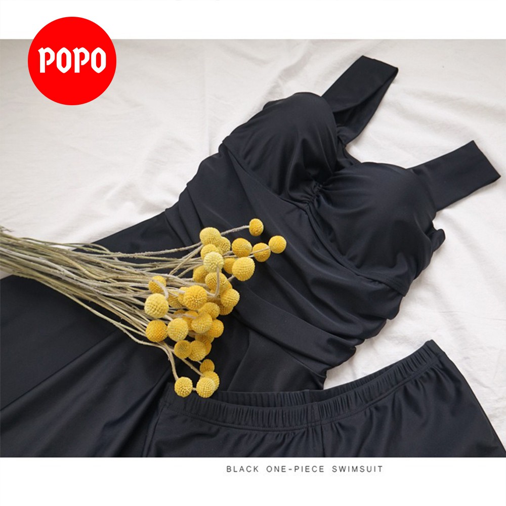 Set bikini nữ 2 mảnh dáng váy dễ thương mặc đi bơi đi biển trong bộ sưu tập đồ đi biển 2021 POPO SW917