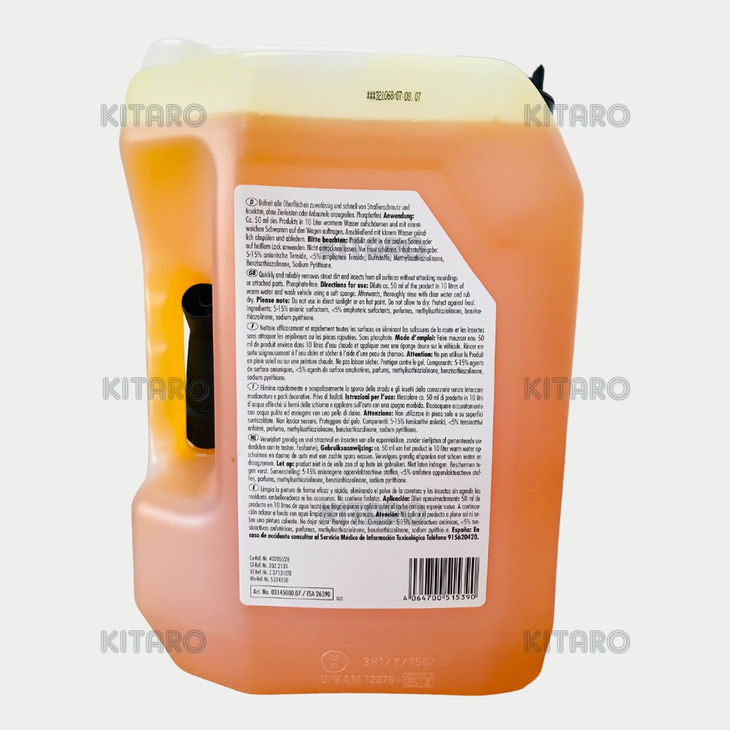 Nước rửa xe sonax gloss shampoo 5 lít 314500